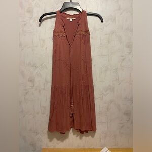 Miami Women’s sleeveless pink dress - Medium